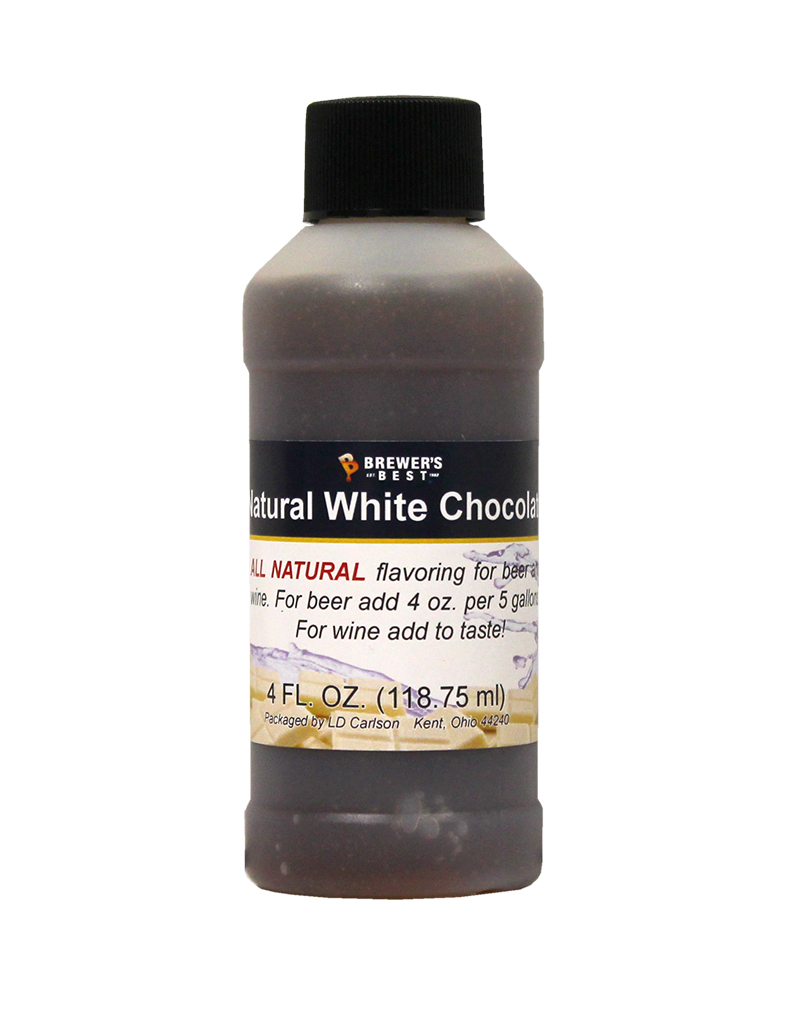 White Chocolate Flavoring 4 oz - Click Image to Close